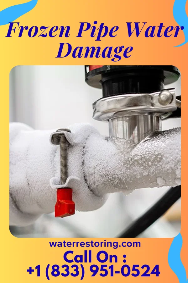 Frozen Pipe Water Damage in Smartsville, CA